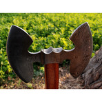 Damascus Double Head Tomahawk // 9678