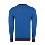 Gabriel Pullover // Navy + Indigo (XL)