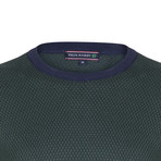 Nathaniel Pullover // Navy + Green (XL)
