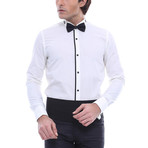Jerrell Tuxedo Shirt // White (XS)
