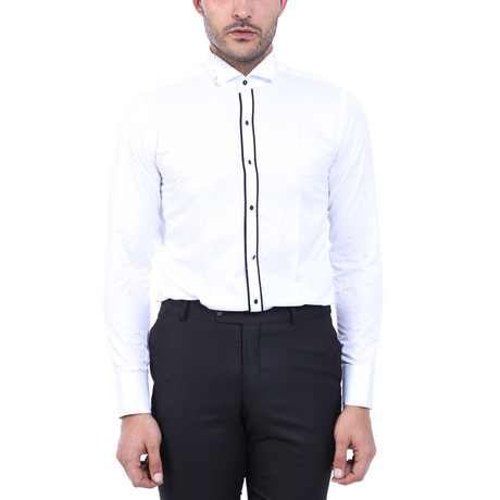 Earl Tuxedo Shirt // White (XL)