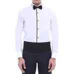Jerrell Tuxedo Shirt // White (XL)