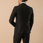 Tyron Slim Fit 2-Piece Tuxedo // Black (Euro: 44)