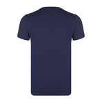 Johnny V-Neck T-Shirt // Navy (M)