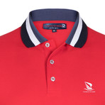 Zak Short Sleeve Polo // Red (XS)