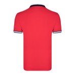 Zak Short Sleeve Polo // Red (L)