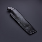 Fixed Blade Damascus Steel Tanto Knife // HB-0030