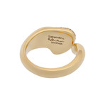 Vintage Tiffany & Co. 18k Yellow Gold Diamond Heart Ring // Ring Size: 7