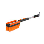 Snow MOOver 46" Extendable T-Shaped Snow Brush + Ice Scraper // Set of 2