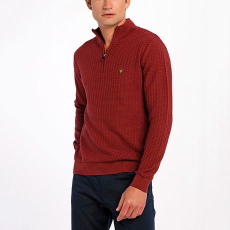 Half-Zip Sweater // Tile (S)