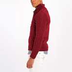 KM5044 Sweater // Bordeaux (L)