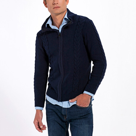 KM5044 Sweater // Navy (S)