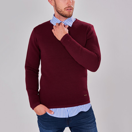 Franco Sweater // Bordeaux (S)