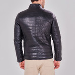 Leather Jacket // Black (L)