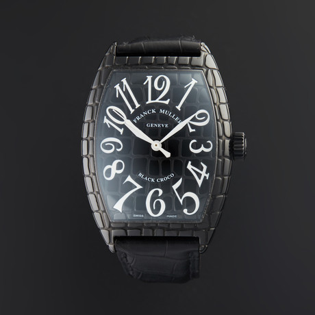 Franck Muller Cintree Curvex Automatic // 7880 SC BLK CRO // Pre-Owned