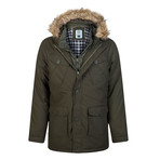 Fundamental Winter Coat // Army Green (XL)