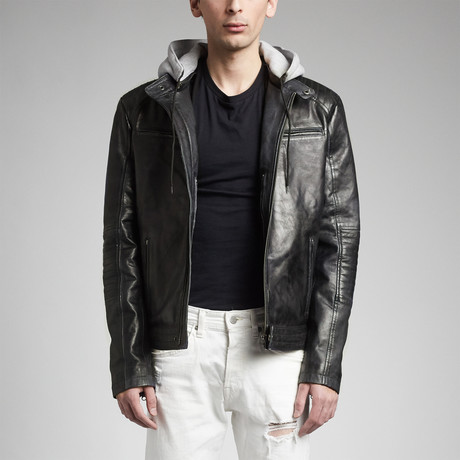 Achilles Racer Jacket // Black (XS)