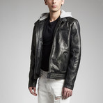 Achilles Racer Jacket // Black (XS)