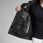 Achilles Racer Jacket // Black (XS)