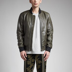 Odysseus Bomber Jacket // Olive (XS)