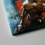 Charging Bull (24"W x 18"H x 1.5"D // Gallery Wrapped)