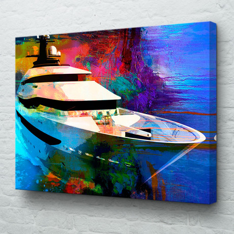 Big Yachty (24"W x 18"H x 1.5"D // Gallery Wrapped)