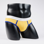 Classic Lo-Rise Brief // Gold + Royal (S)