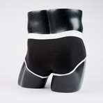 Classic Boy Brief // Black + White (M)