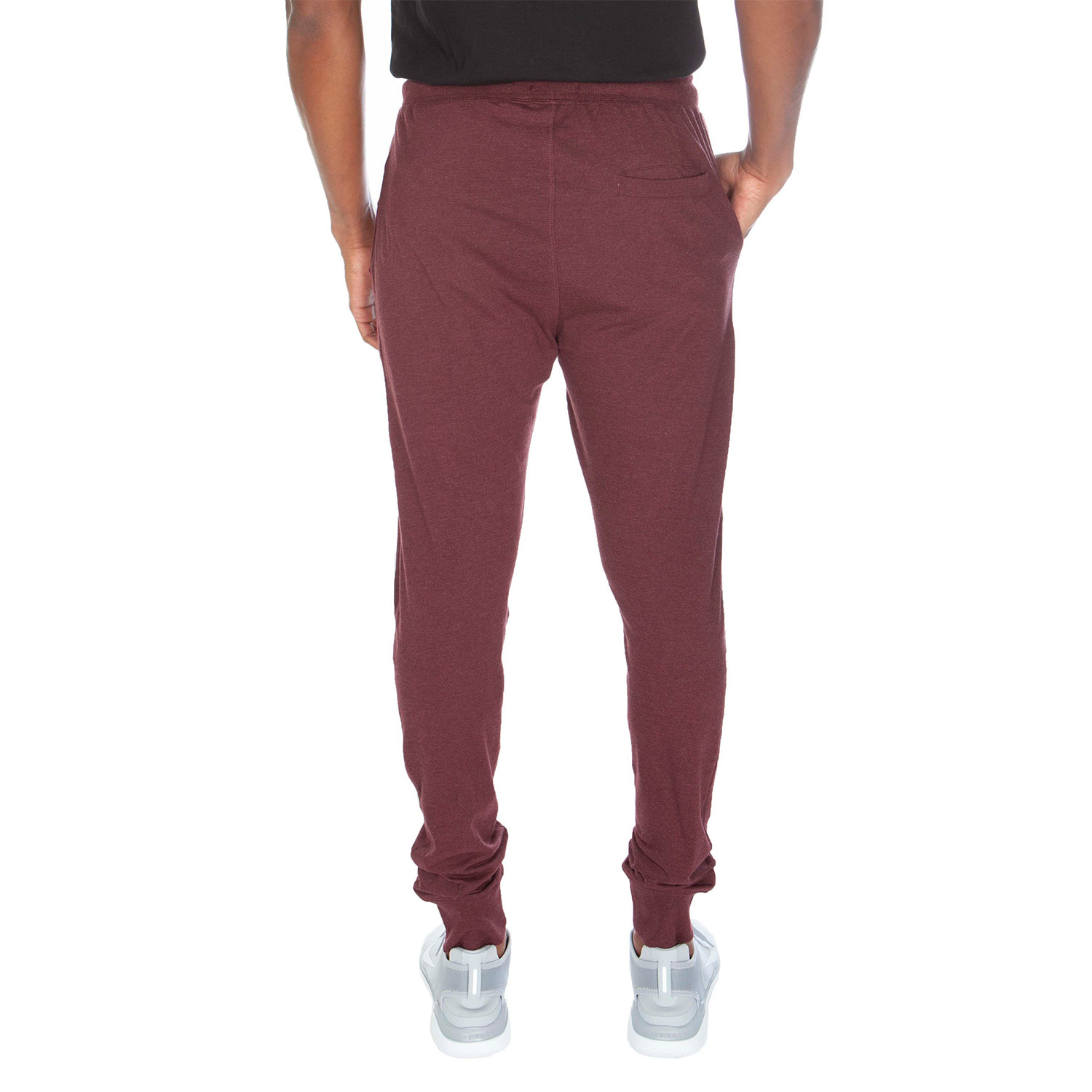 Super Soft Cuffed Jogger // Cranberry Heather (S) - Unsimply Stitched ...