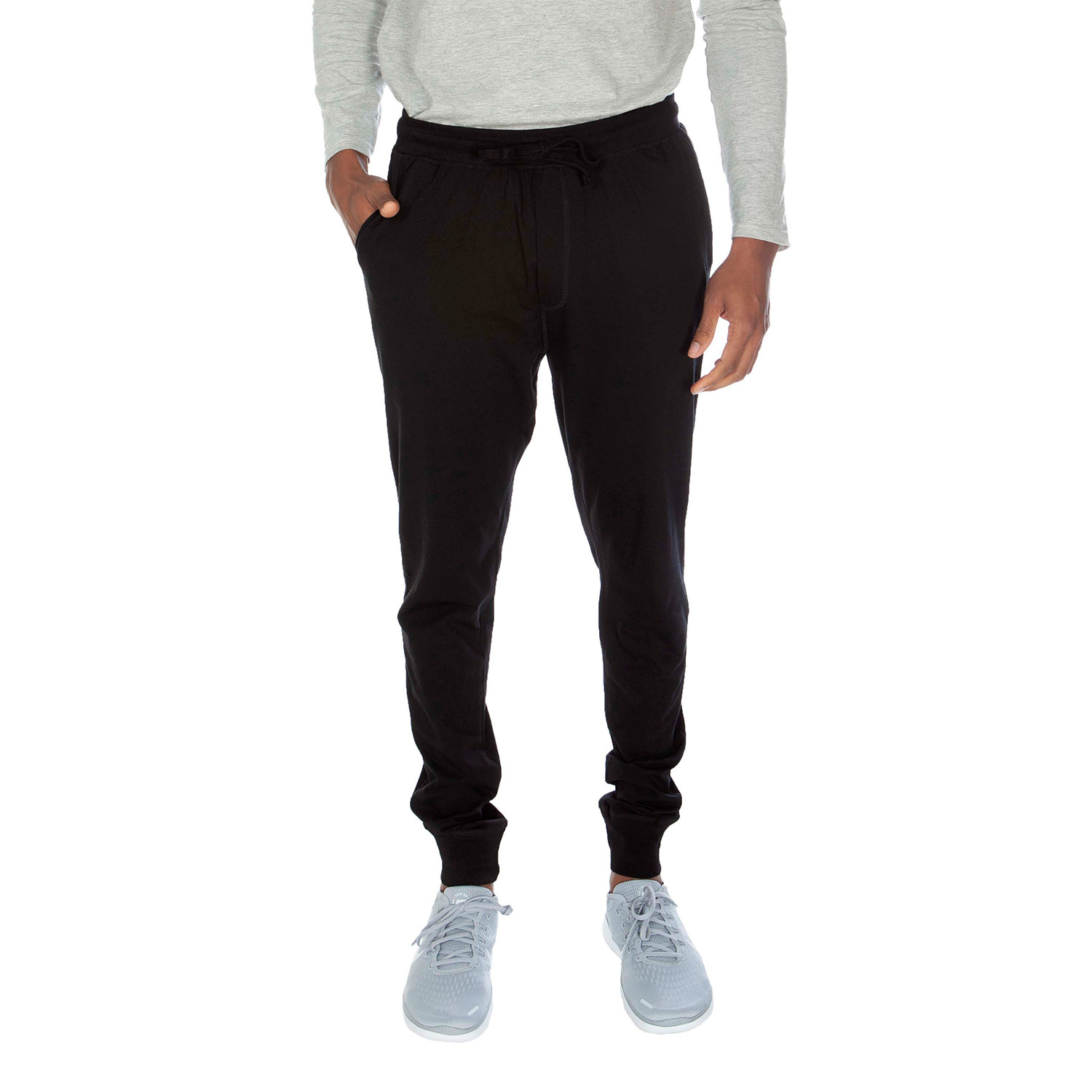 Super Soft Cuffed Jogger // Black (XL) - Unsimply Stitched - Touch of ...
