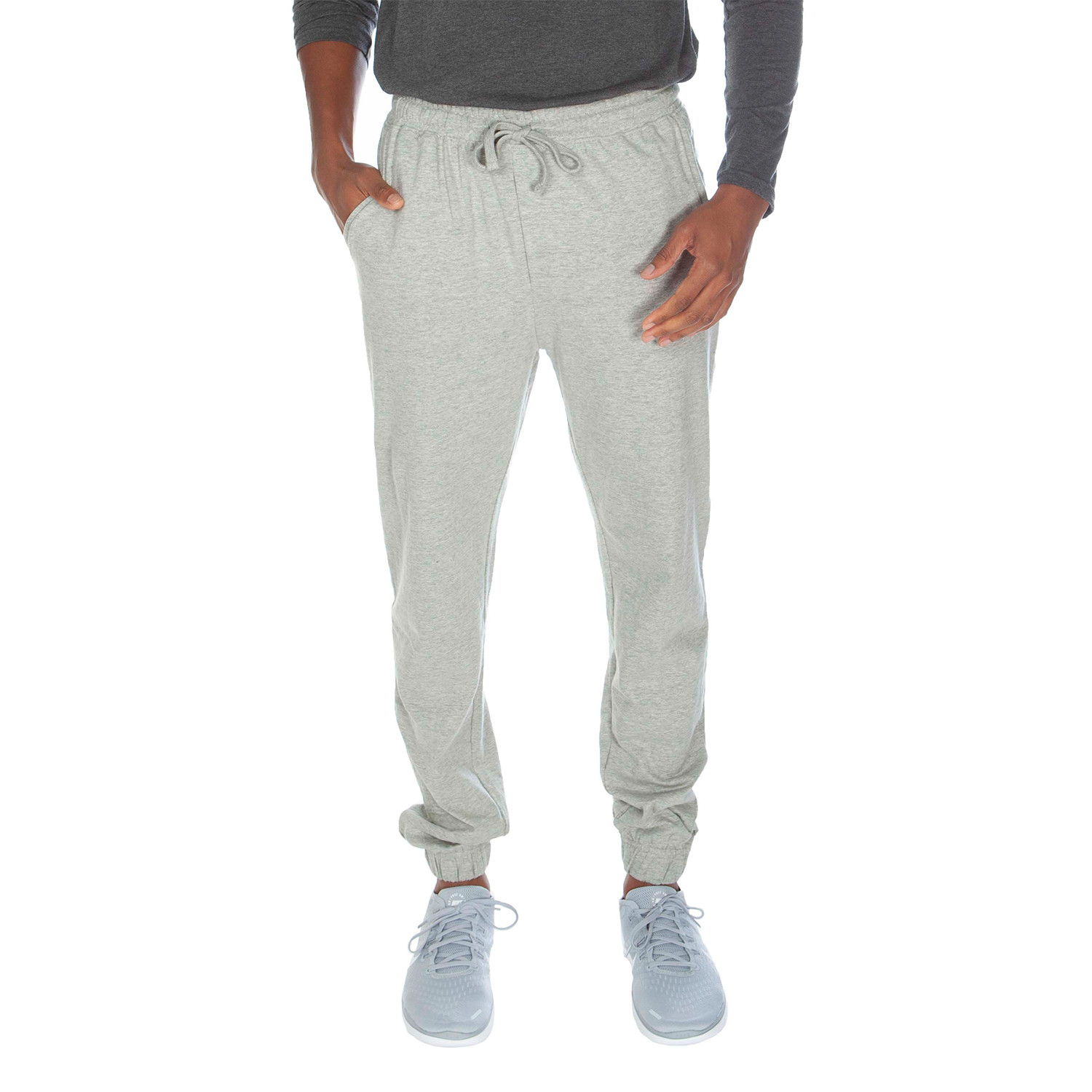 Super Soft Loose Knit Jogger // Light Gray Heather (L) - Unsimply ...
