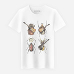 Beetles T-Shirt // White (XL)