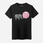 Elephant T-Shirt // Black (XL)