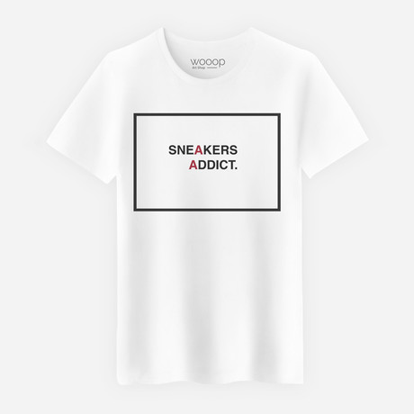 Sneakers Addict T-Shirt // White (S)