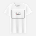 Sneakers Addict T-Shirt // White (S)