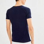 Basic T-Shirt // Navy Blue (M)