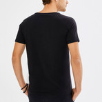 Swirl T-Shirt // Black (XL)