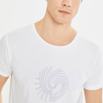 Swirl T-Shirt // White (XL)