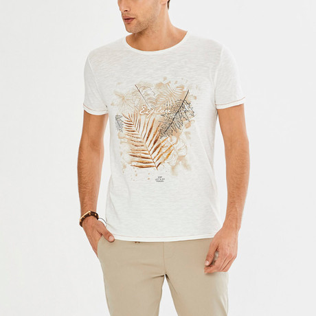 Leaf T-Shirt // White (S)