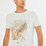 Leaf T-Shirt // White (L)