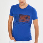 Wavelength T-Shirt // Blue (L)