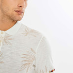 Leaf Polo // White (L)