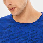 Into The Brush T-Shirt // Blue (M)