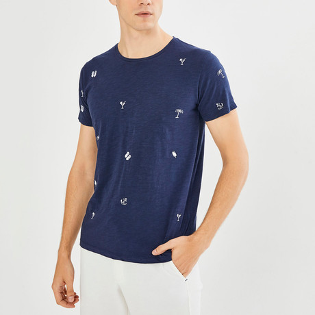 Vacation T-Shirt // Navy Blue (S)