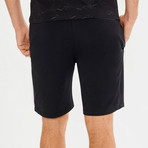 Casual Sweat Shorts // Black (L)