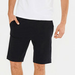 Logo Sweat Shorts // Black (2XL)
