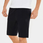 Logo Sweat Shorts // Black (L)