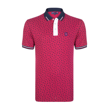 Porter Polo Shirt // Bordeaux (2XL)