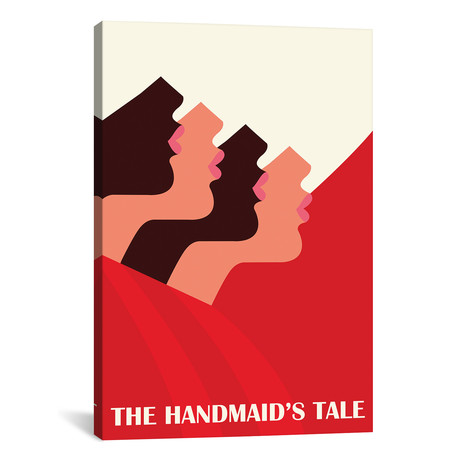 The Handmaid's Tale // Minimalist Poster (18"W x 26"H x 0.75"D)