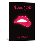 Mean Girls // Minimalist Poster // Lips (18"W x 26"H x 0.75"D)